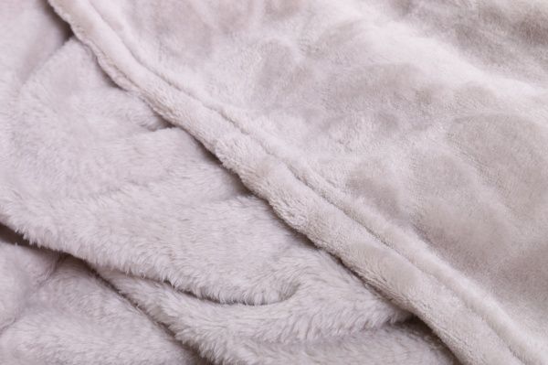 Плед Flannel Embossed Dove 160x200 см бежевий La Nuit 
