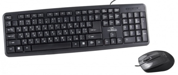 Комплект клавиатура и мышь Esperanza KBRD+MOUSE USB TK110UA 