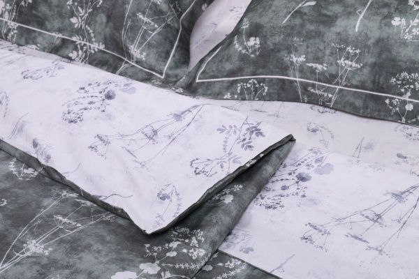 Комплект постільної білизни Aneto сімейний різнокольоровий принт Lameirinho 