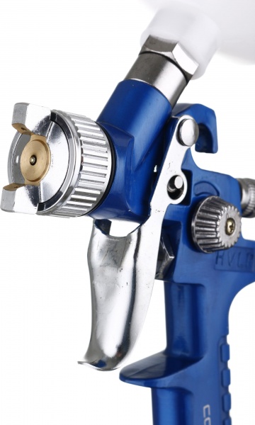 Краскораспылитель пневматический Compass H-2000A 0,8 мм HVLP бак 125 мл