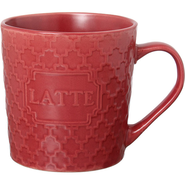 Чашка керамическая Sweet Latte красная 570 мл