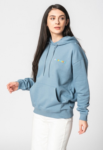 Джемпер Converse Much Love Graphic Hoodie 10023949-494 р. S блакитний