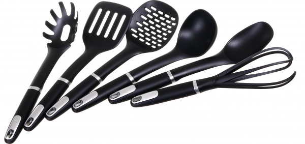 Набір кухонного приладдя Kontensan vp-308 6 шт. Чорний Vip Ahmet