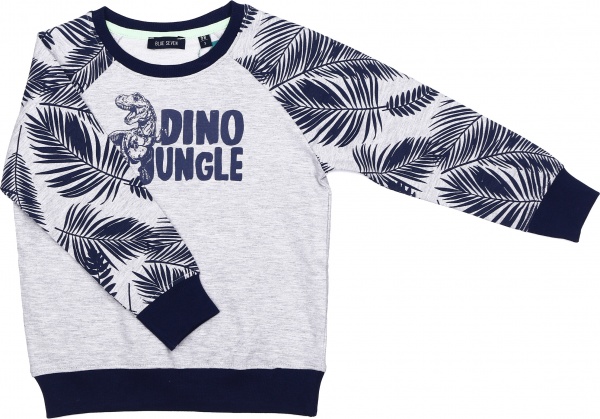 Світшот для хлопчика Blue Seven р.98 попелястий 817611 X * 98 