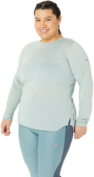 Футболка Asics NAGINO RUN LS TOP 2012C850-400 р.M зелений