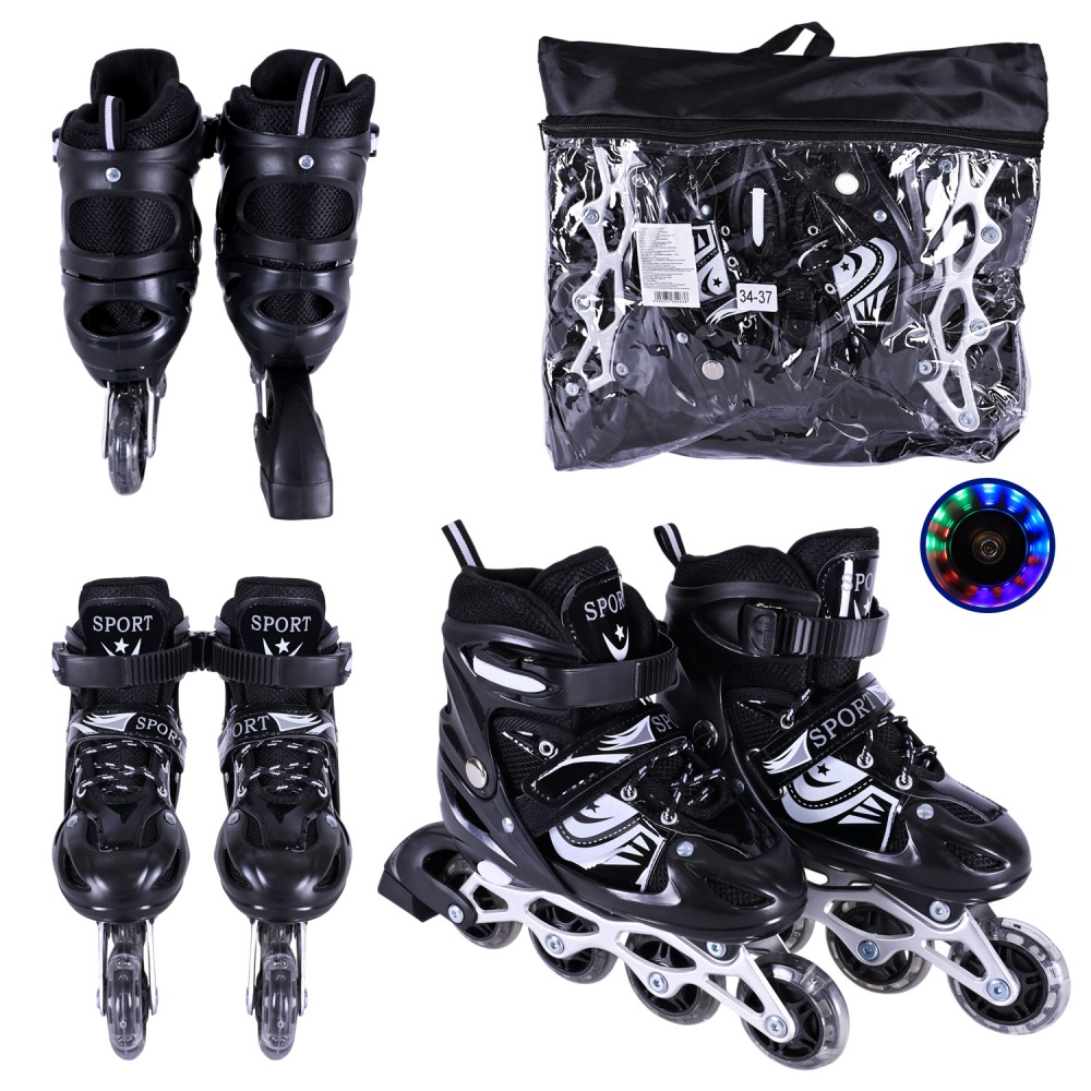 Роликовые коньки Shantou M RL25505 р. 34-37 в ассортименте