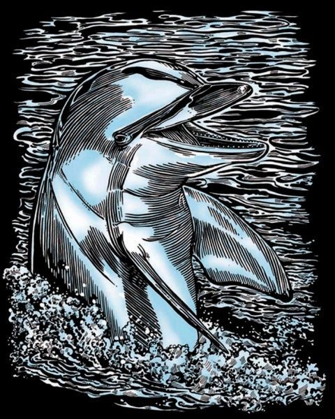 Набор для творчества Sequin Art Artfoil Silver Dolphin SA0608