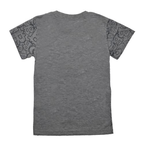 Футболка для хлопчика Macma Bitcoin р.128 сірий 9002 