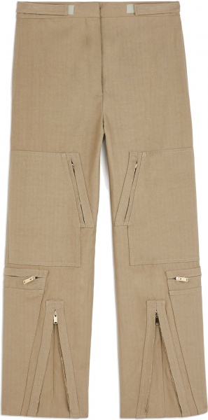 Брюки Stella McCartney PANTALONE DONNA / TROUSERS 567050SMB64-1302 р. 40 бежевый