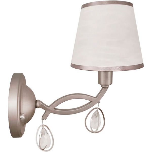 Бра Victoria Lighting Lullaby/AP1 1x40 Вт E14 никель 