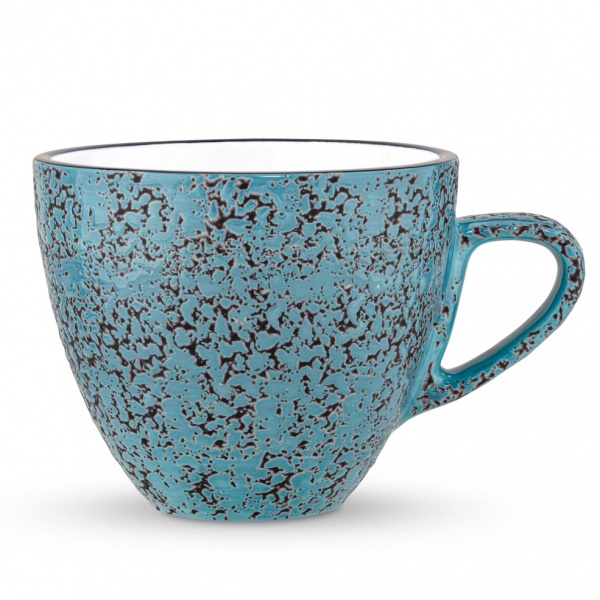 Чашка для капучино Splash Blue 190 мл WL-667635/A Wilmax