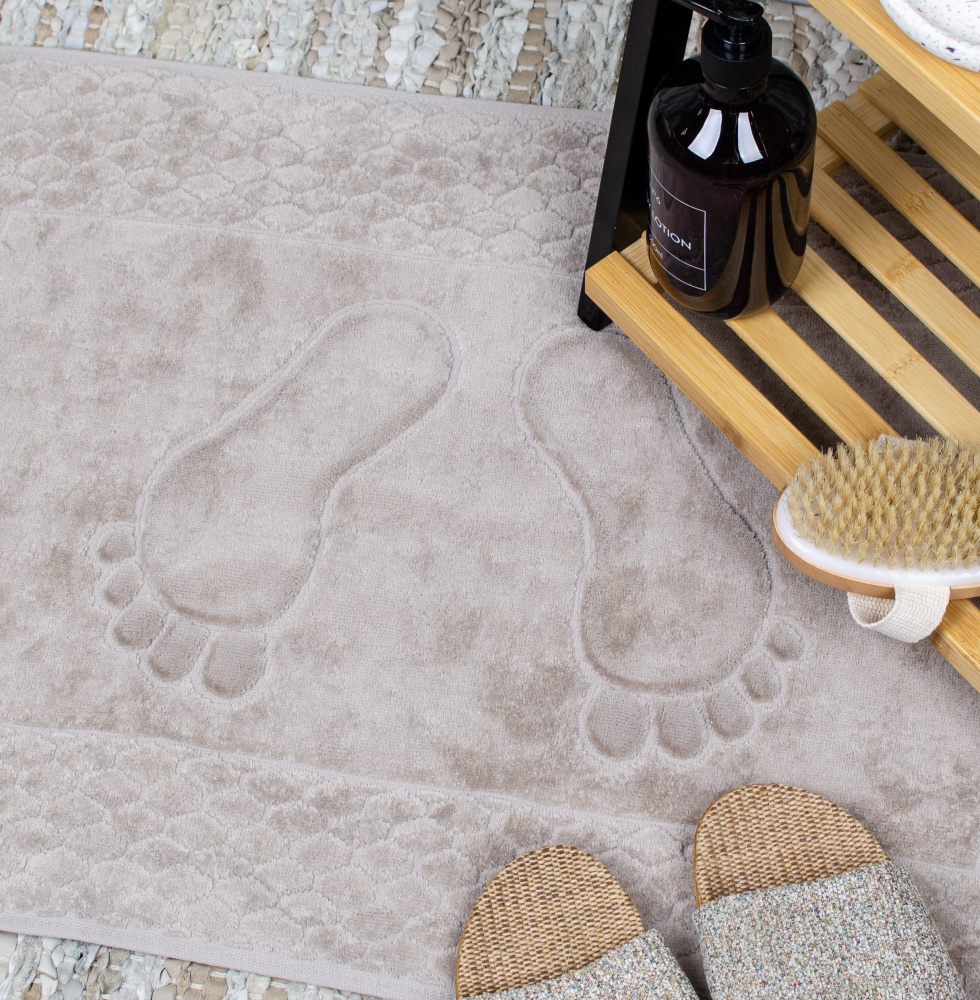 Килимок VELOUR CELLS 50x70 см бежевий La Nuit