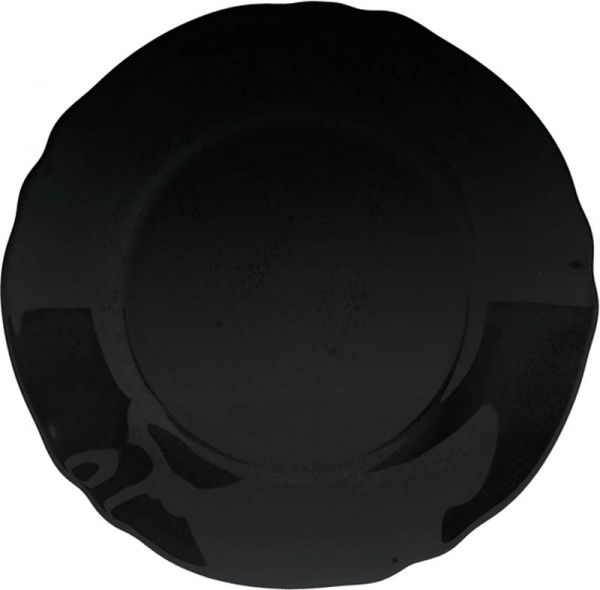 Тарілка обідня Louis XV Black 24 см P8968 Luminarc