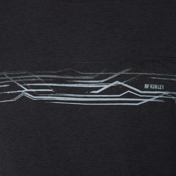 Футболка McKinley Acho ux 294689-900911 M чорний