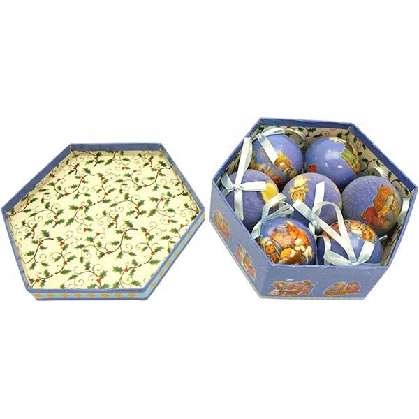 Набор новогодних украшений 299-75022C/S-7 7 шт