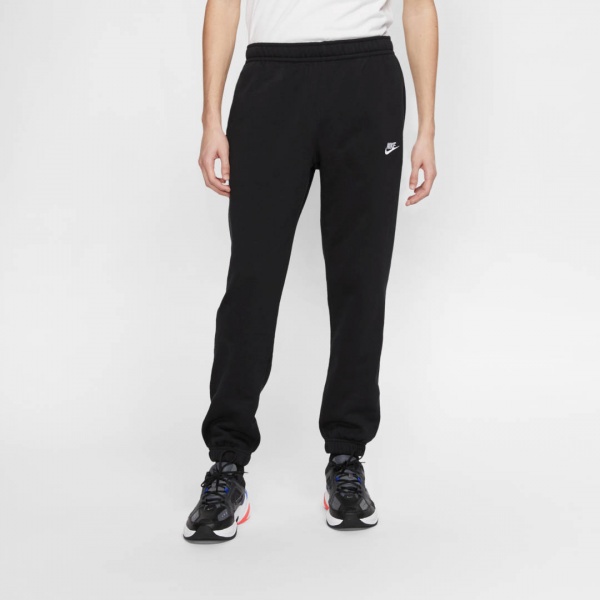 Брюки Nike M NSW CLUB PANT CF BB BV2737-010 р. L черный
