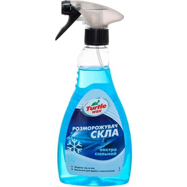 Розморожувач скла TURTLE WAX екстра сильний 500 мл 