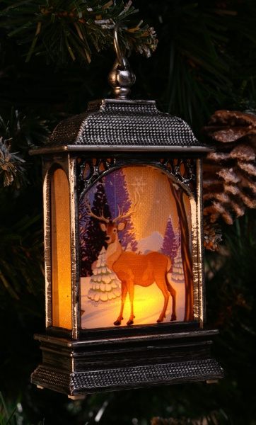 Фігурка з підсвіткою Ліхтар вбудований світлодіод (LED) 13,5 см 