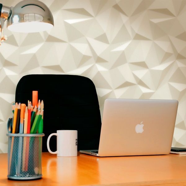 Плитка гипсовая 3D-панель Beauty Walls VERTEX 1,44 кв.м 