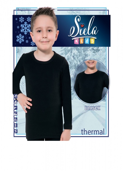 Термокофта SIELA 121 р.122 черный 