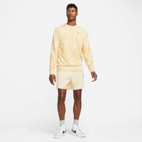 Свитшот Nike M NSW HBR-S FT CREW DM5010-777 р. L хаки