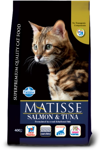 Корм сухий для котів Farmina Matisse Salmon & Tuna з лососем і тунцем 1,5 кг