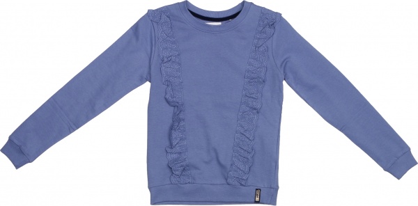 Джемпер для девочки NWM р.128 голубой U44014-1 