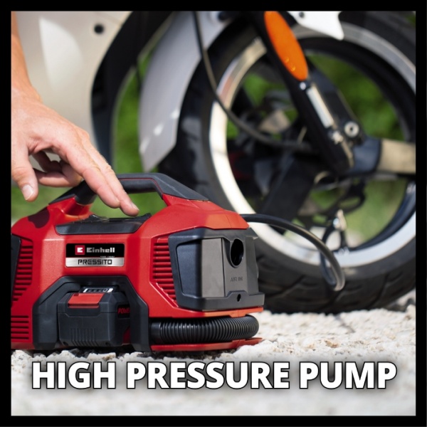 Компресор автомобільний Einhell Germany AG PRESSITO 18/21 (4020467)
