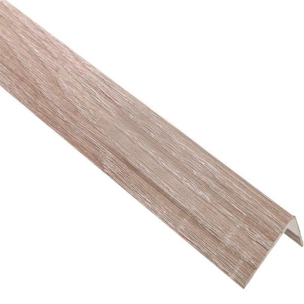 Порожек П20 King Floor прямоугольный с отверстиями 40х20x900 мм дуб пепельный