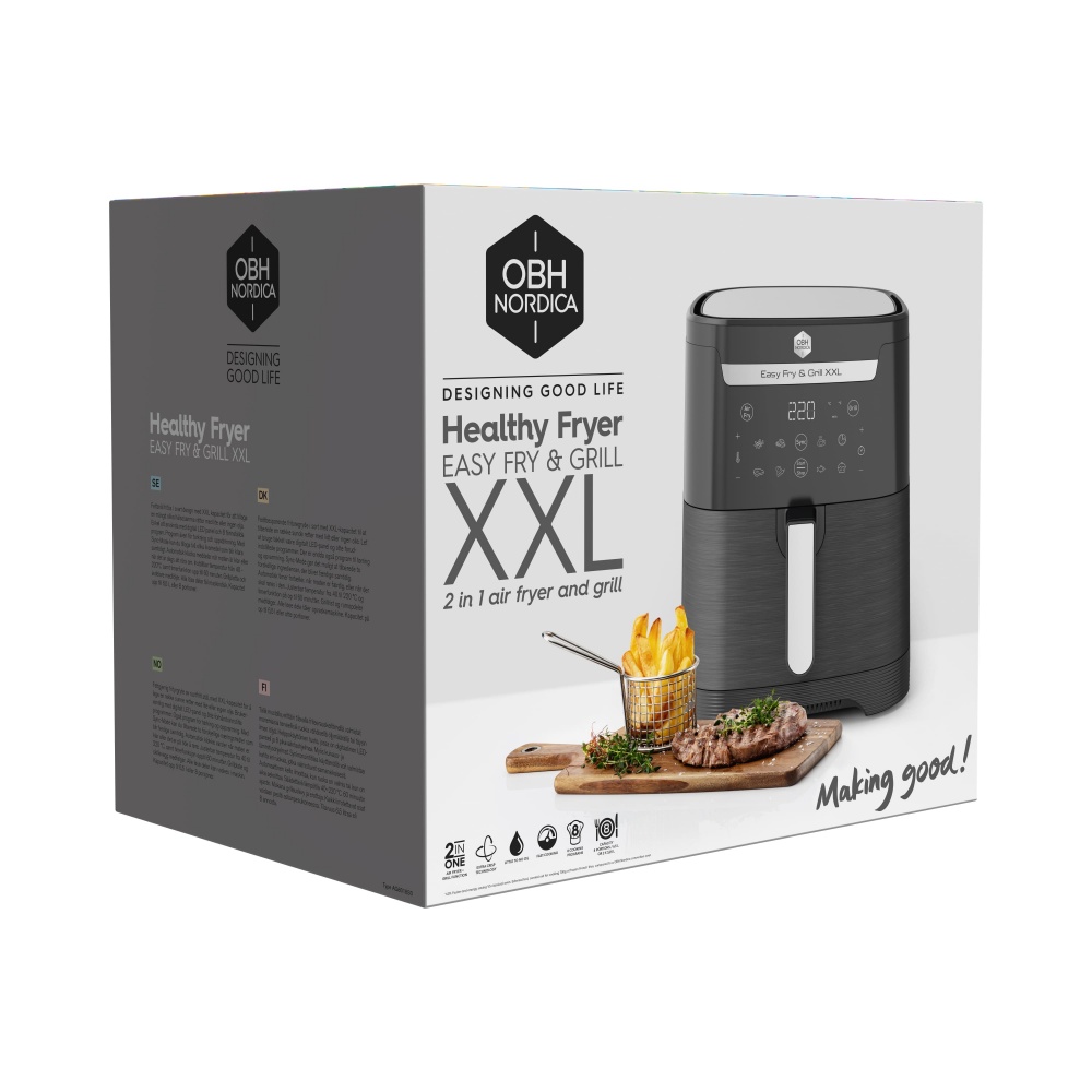 Мультипечь Nordica Easy Fry&Grill XXL AG8018S0