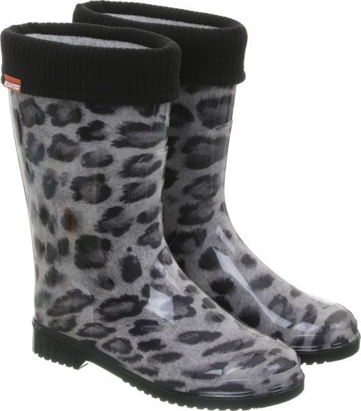 Сапоги Alisa Line Леопард р.38 серый