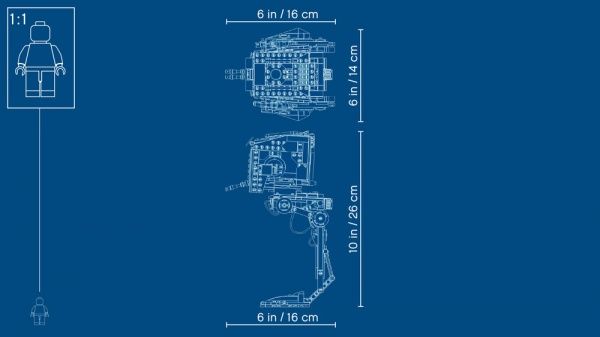 Конструктор LEGO Star Wars Рейдер AT-ST 75254