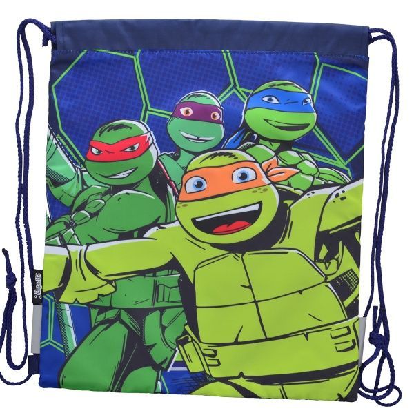 Сумка-мішок 1 вересня SB-10 Turtles 40x35 см карамельне яблуко (555323) 