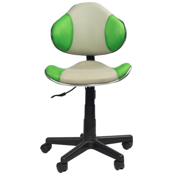 Кресло детское STR FW1 серый/зеленый 