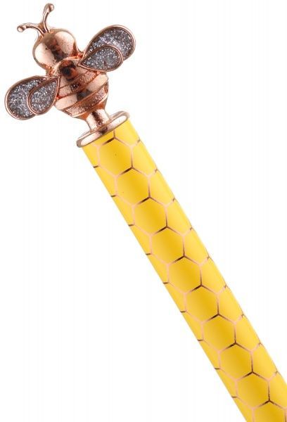 Ручка шариковая Пчелка синий 