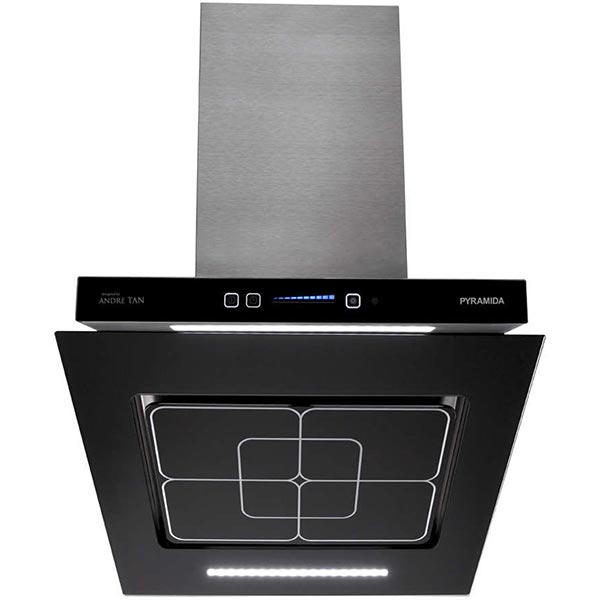 Витяжка Pyramida HEF 37 AT/R black 60 см