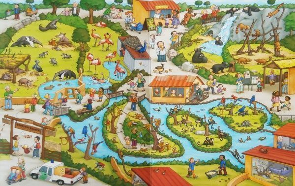 Книга Каролин Гертлер «Зоопарк Віммельбух» 978-617-739-502-6