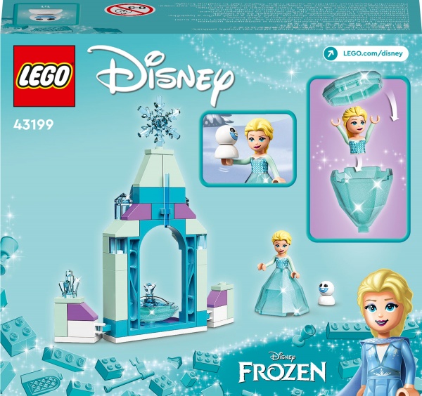 Конструктор LEGO Disney Princess Двор замка Эльзы 43199