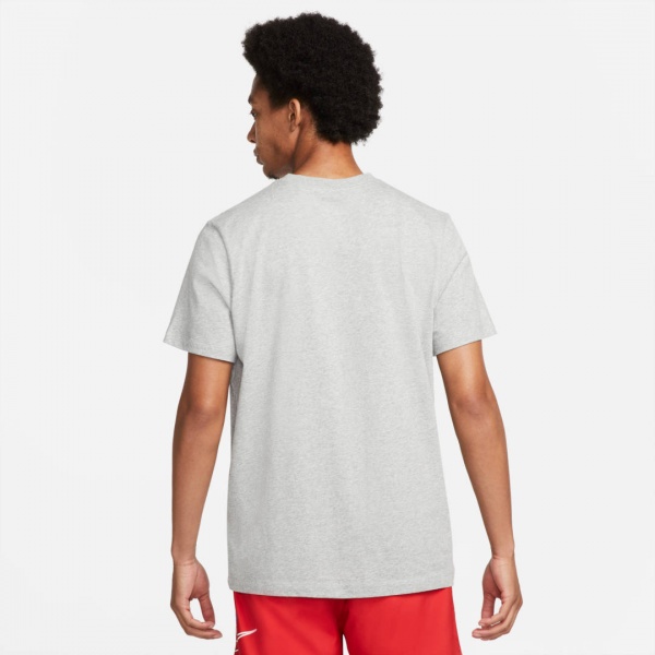Футболка Nike M NSW SWOOSH OVAL HBR TEE DM6343-063 р.3XL сірий