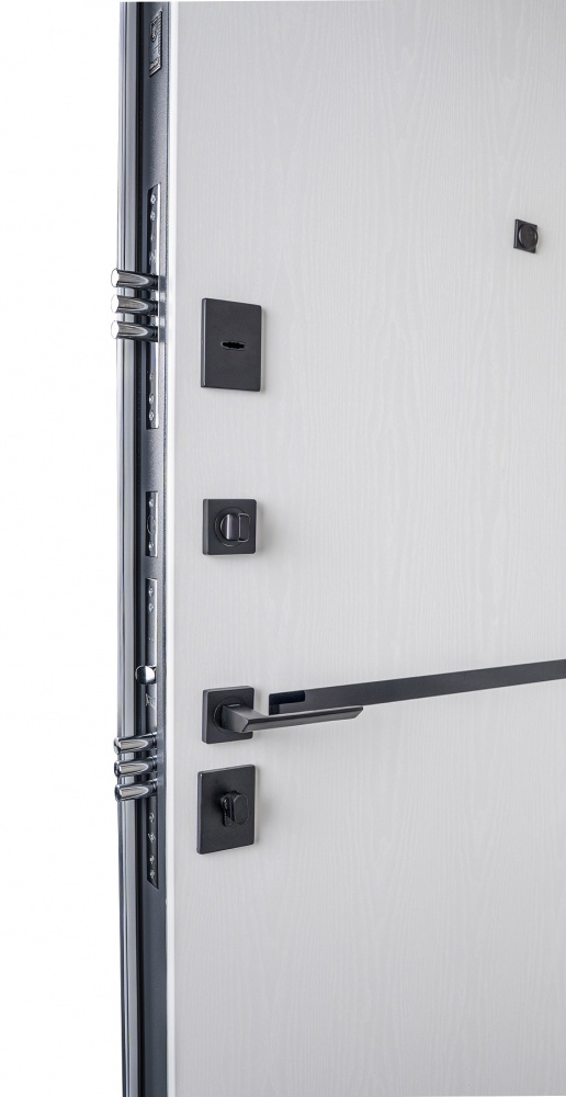 Дверь входная Abwehr (547+251) 086 П (АЦС + Б) антрацит / белый 2050х860 мм правая