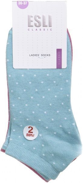 Комплект носков Conte CLASSIC 14С-116СПЕ 802 р. 23 бирюзовыйрозовый 2 шт. 