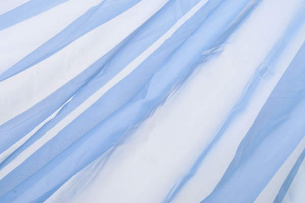 Тканина тюлева HX G VL-50/300 V 300 см блакитна 