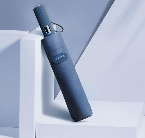 Зонт KRAGO Column полный автомат синий 