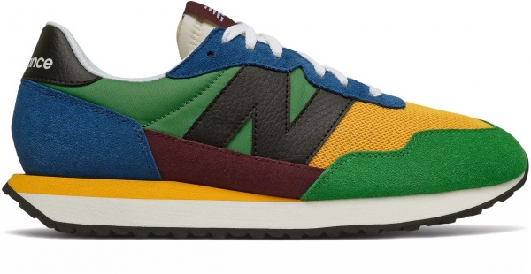 Кроссовки New Balance MS237LB1 р.US 10,5 зеленый разноцветный