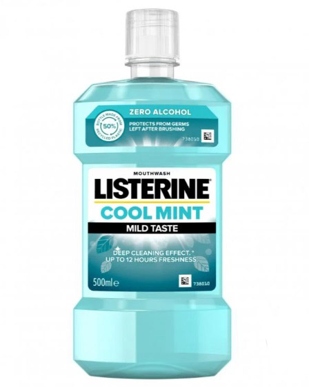 Ополаскиватель для полости рта Listerine Свежая мята 500 мл