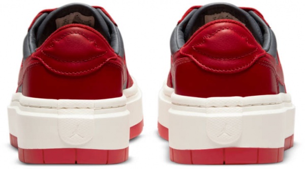 Кроссовки Nike AIR JORDAN 1 ELEVATE LOW DH7004-006 р.40 белый с красным