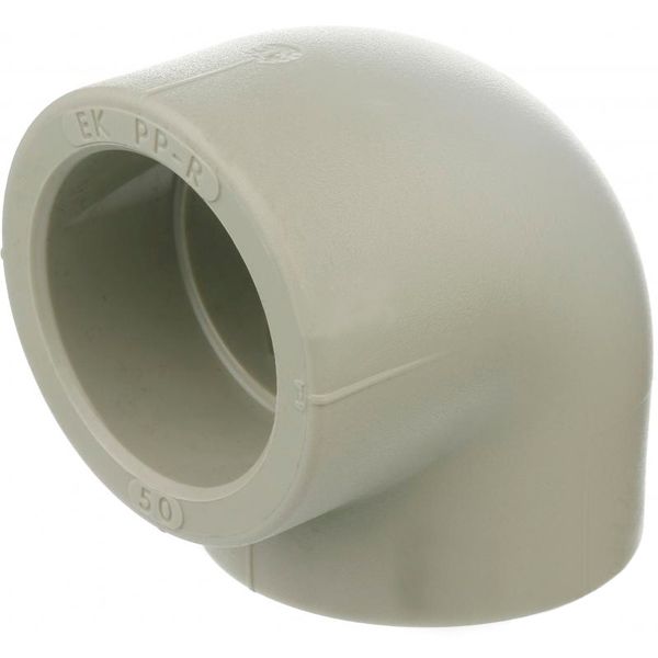 Колено соединительное Wavin Ekoplastik ППР 90° 50 мм