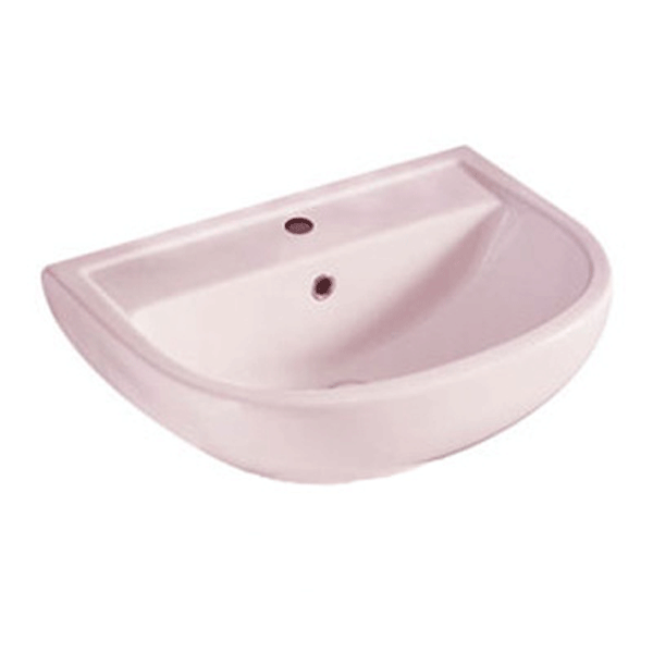 Умывальник RAK Ceramics Compact 55 см розовый