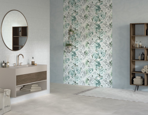 Плитка Ceramika Color Spettacolo Bianco Rett SCP001 30x90 