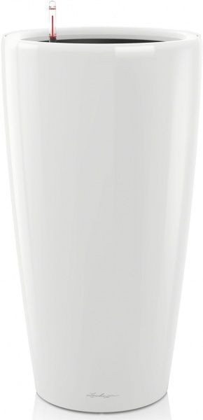 Кашпо Lechuza Rondo Premium 40 круглый 22 л белый (15759) 